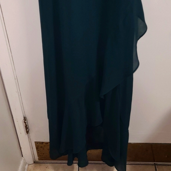 LULU'S Dark green maxi dress - Picture 6 of 7